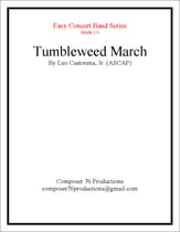 Tumbleweed March Concert Band sheet music cover